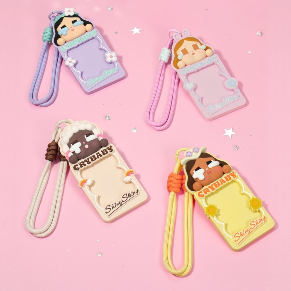[NEW] AUTHENTIC CRYBABY SHINY SHINY COLLECTION CARD HOLDER BLIND BOXES ♡